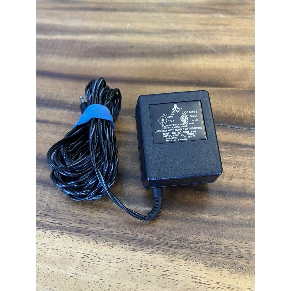 Genuine Vintage Atari 2600 Adapter Power Supply